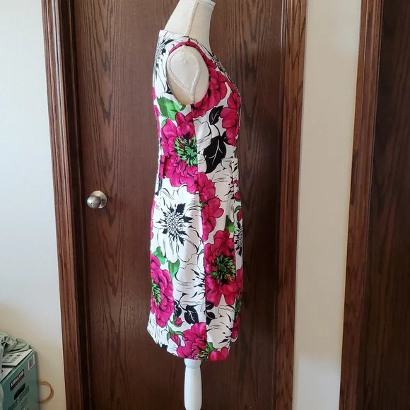 Dressbarn Womens Sleeveless Dress Size 8 - Picture 4 of 9